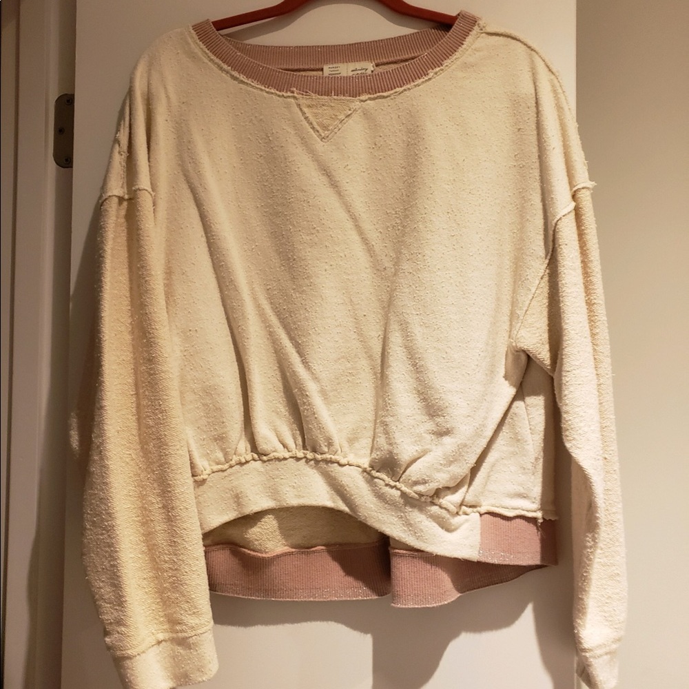 Anthro sweatshirt